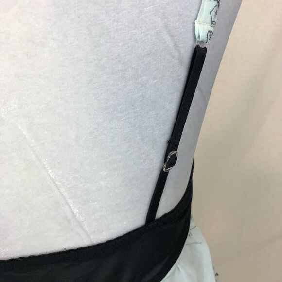 Apt 9 Tiffany Blue and Black Sexy Nightgown Small - Picture 8 of 11
